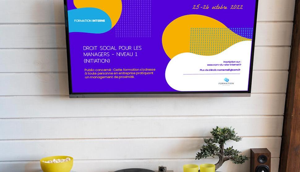 Comment renforcer la culture d’entreprise avec l’affichage dynamique ?
