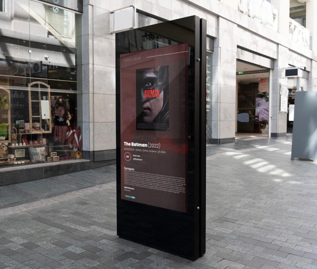 Template affichage dynamique cinéma - Pro Display