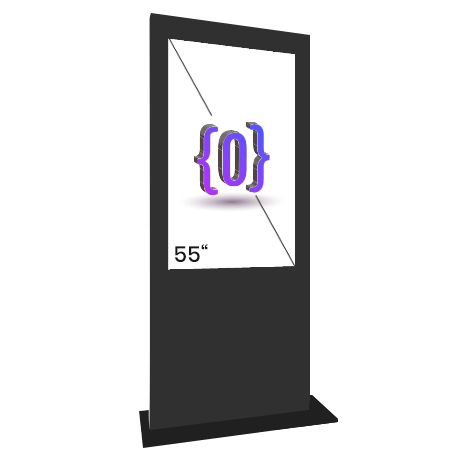 PRO DISPLAY Totem_55 pouces