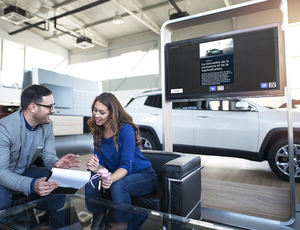 les documents consultables sur interface DISPLAY KIOSK